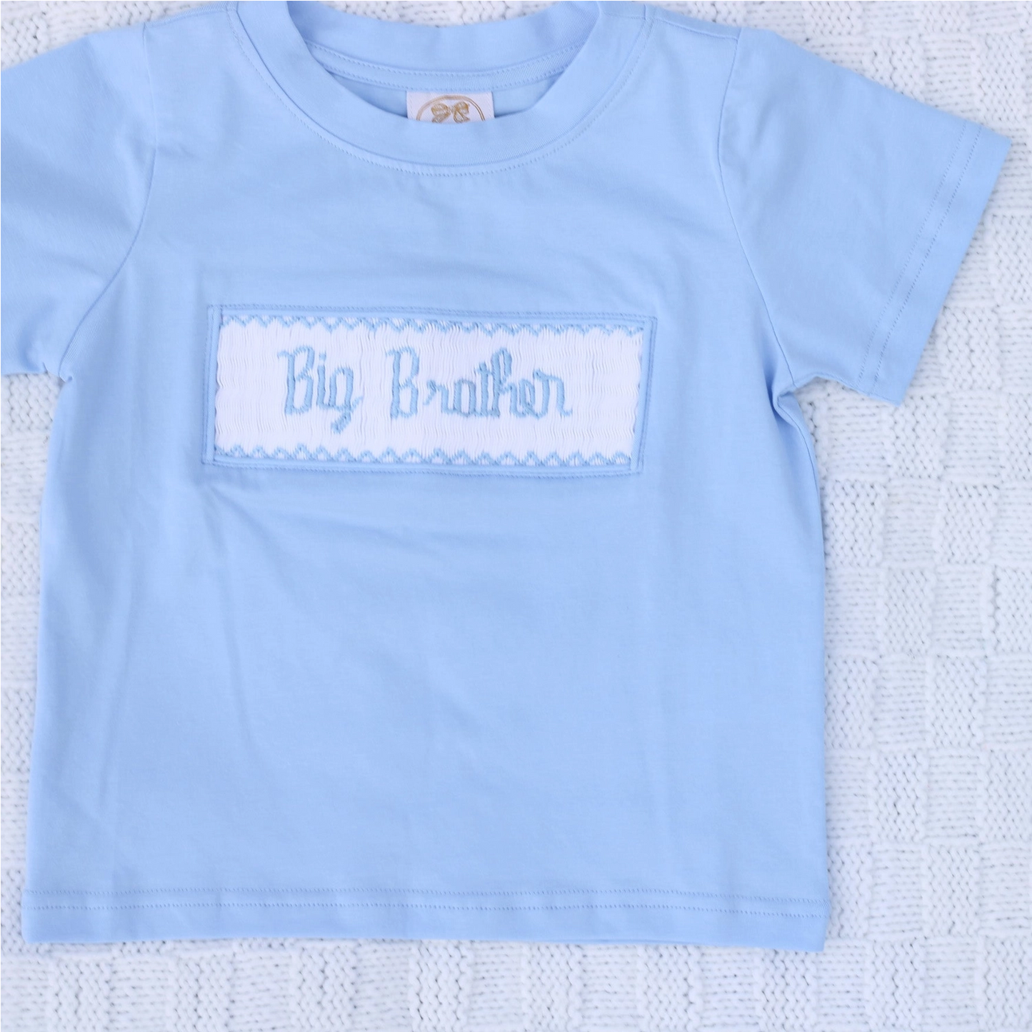 Big Brother Smocked Shirt