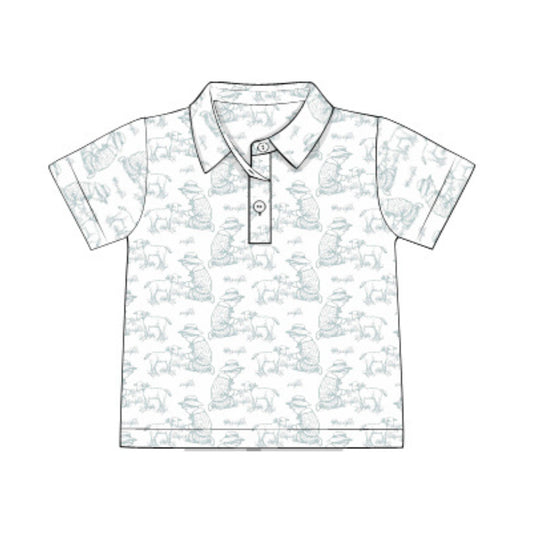 SAGE TOILE POLO