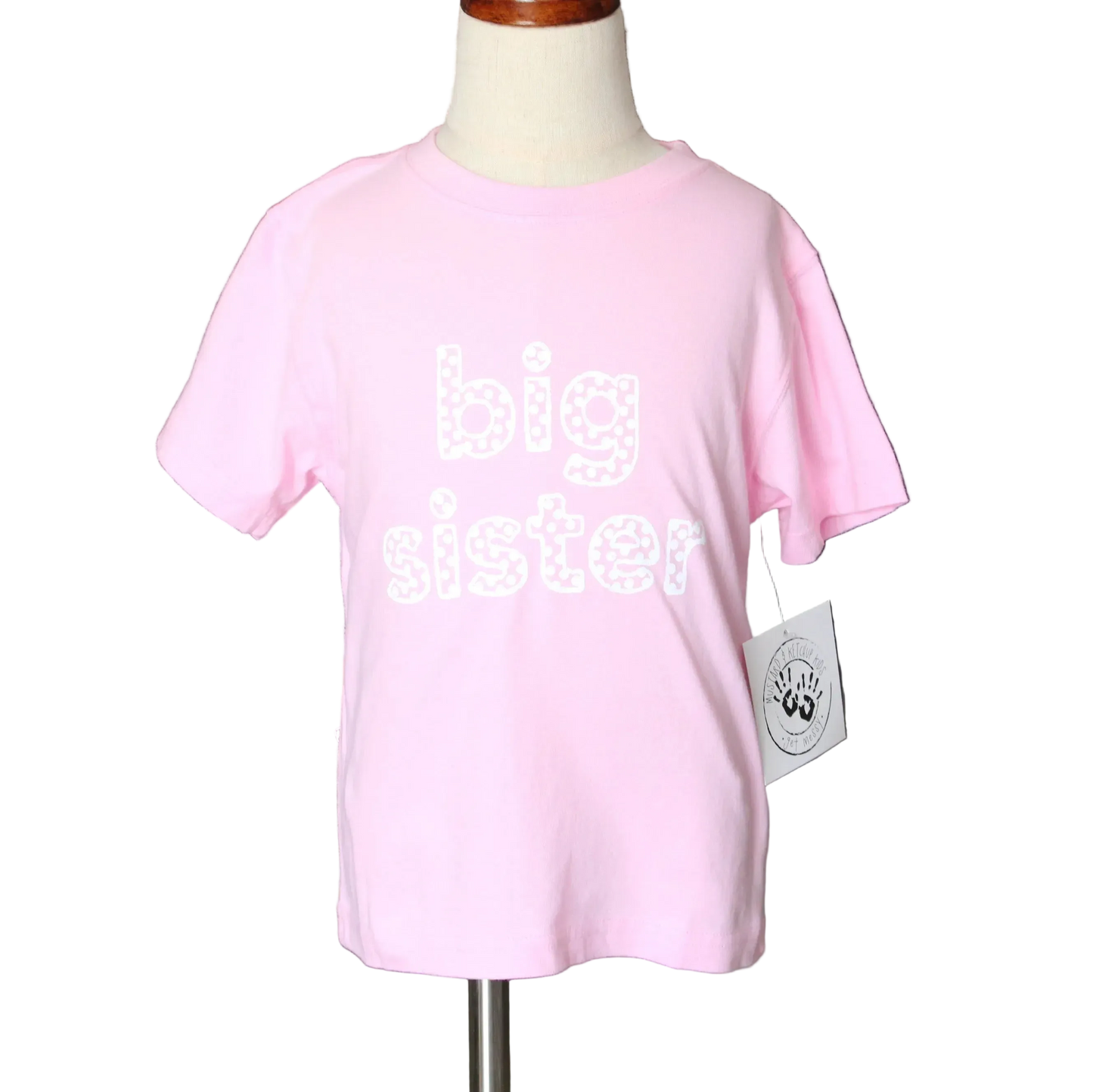 Pink Big Sister T-Shirt