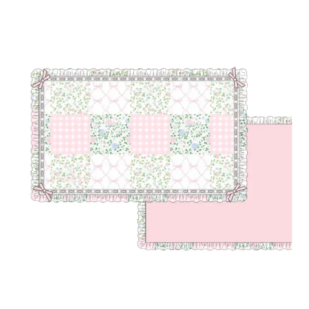Palmer Patchwork Knit Blanket