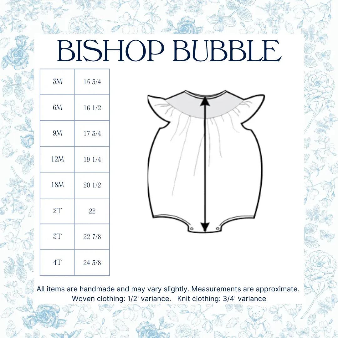 WATERCOLOR FLORAL GEOMETRIC SMOCKED BUBBLE