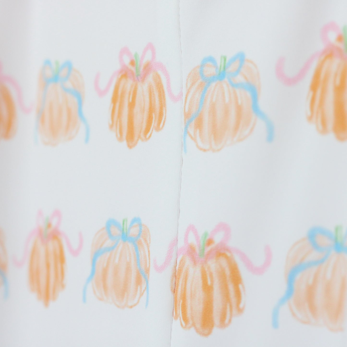BOW PUMPKINS JUMPER & PINK EYELET TOP
