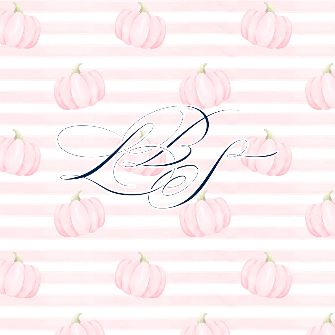 PINK PUMPKINS KNIT NAME SMOCK BUBBLE