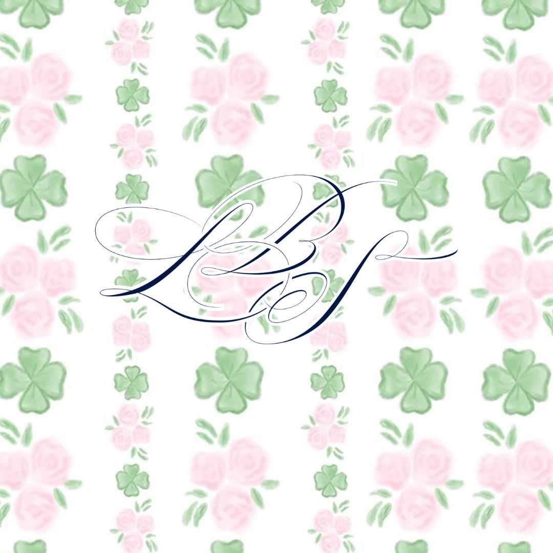 PINK SHAMROCK TRELLIS GEOMETRIC SMOCKED BUBBLE