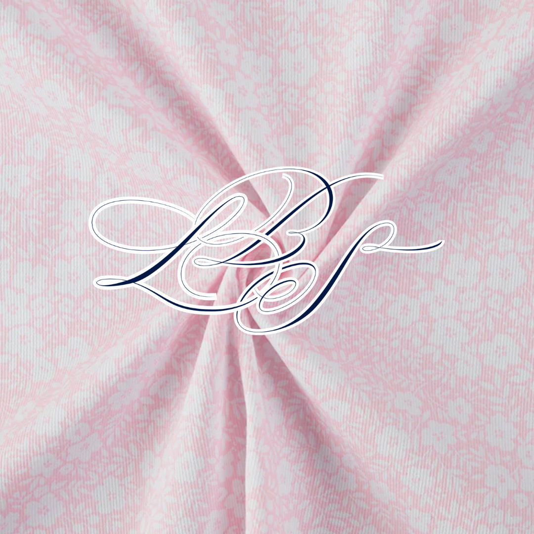 PINK FLORAL BOWS SMOCKED BUBBLE