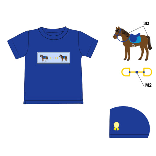 BEST IN SHOW 3D SMOCKED SHIRT