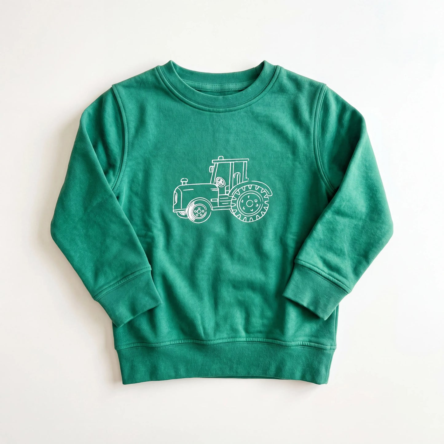 Green Tractor Sweatshirt