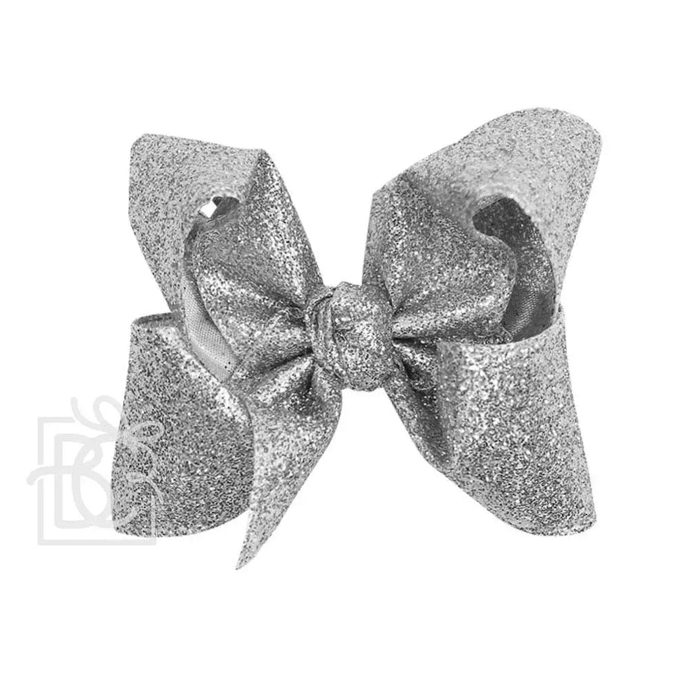 Glitter Metallic Bow (multiple color & style options)
