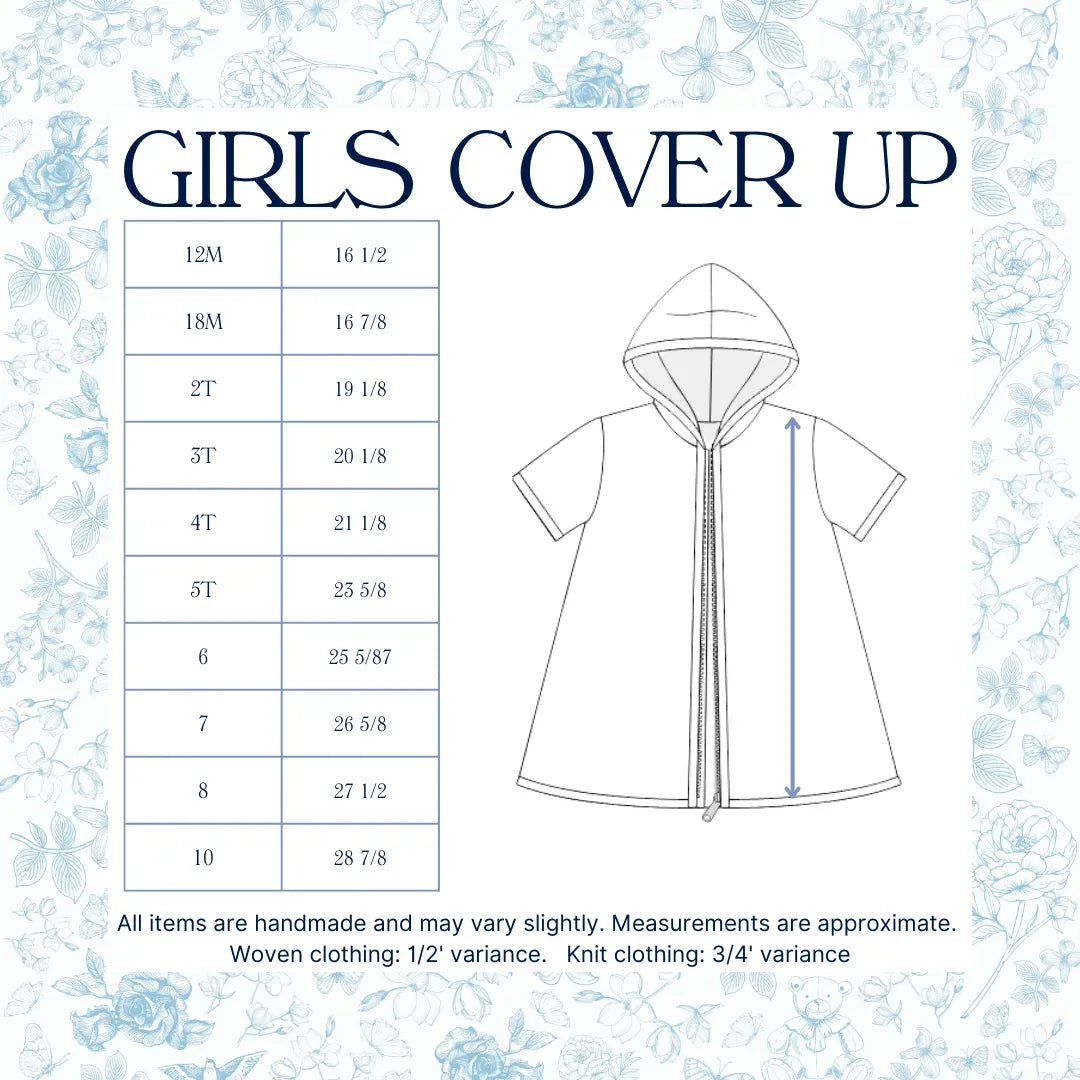 June Toile Cover Up