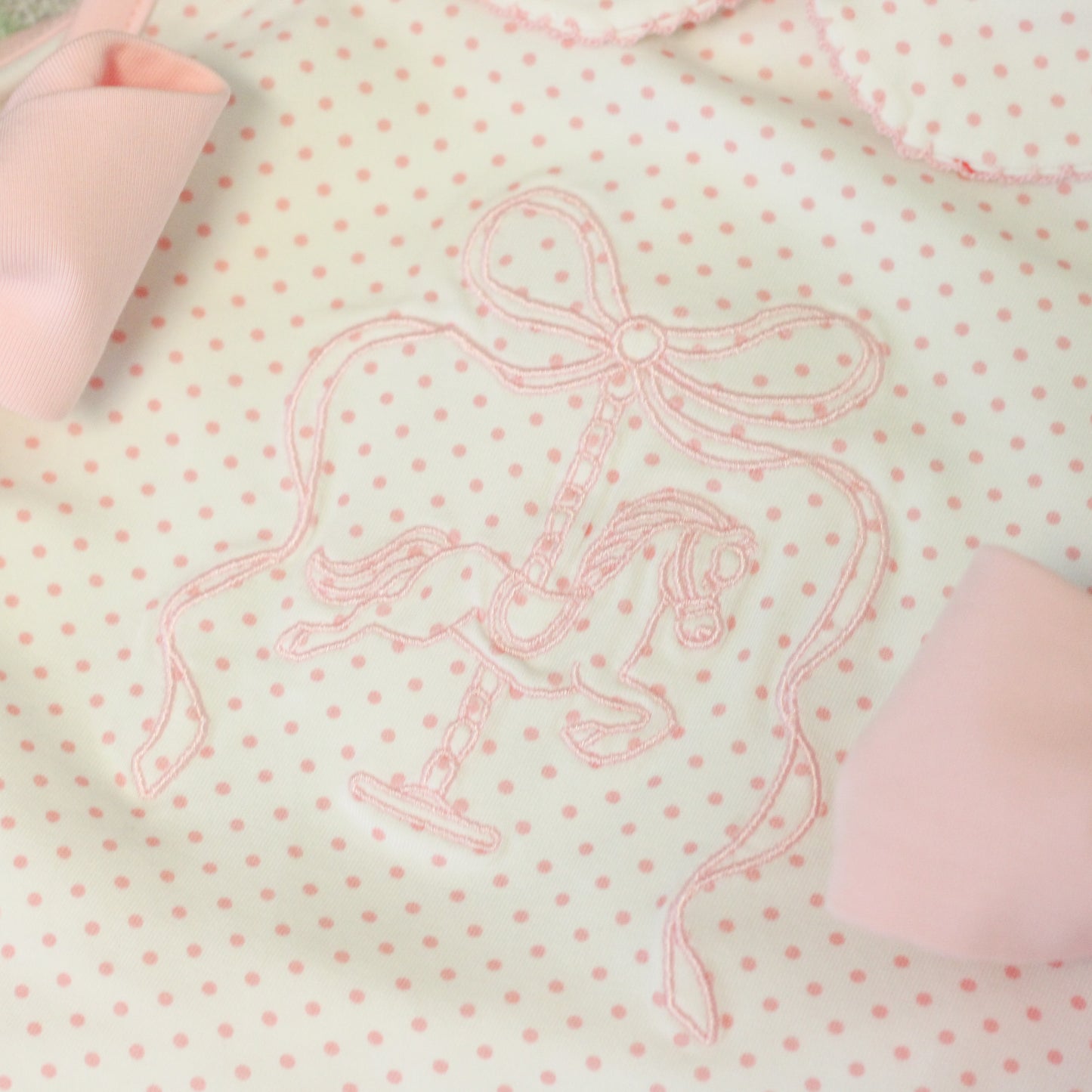 GIRLS CAROUSEL APRON SET
