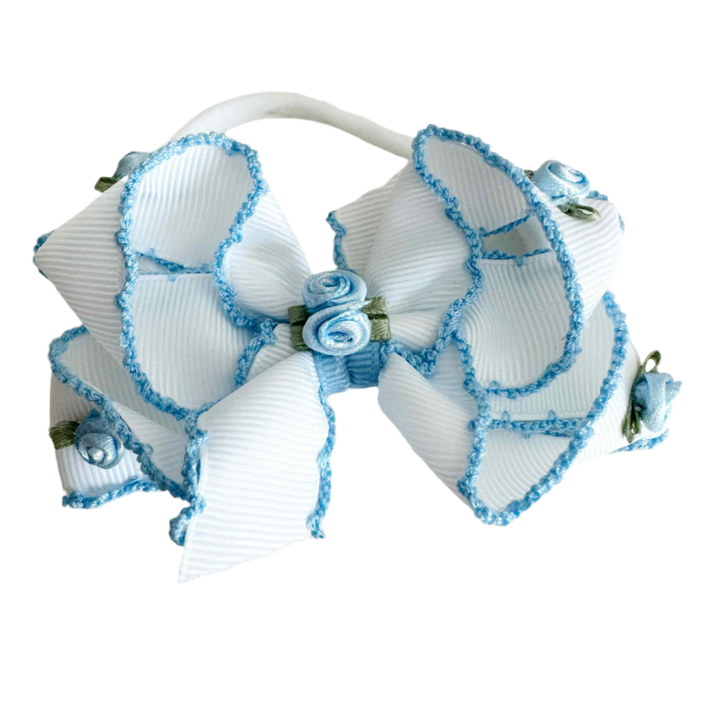 Rosettes Bow (multiple color & style options)