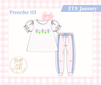 PO113 TULIP JOGGER SET