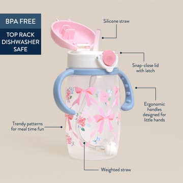 Itzy Sips™ Straw Cup Bows