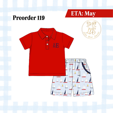 PO119 SET SAIL POLO SET