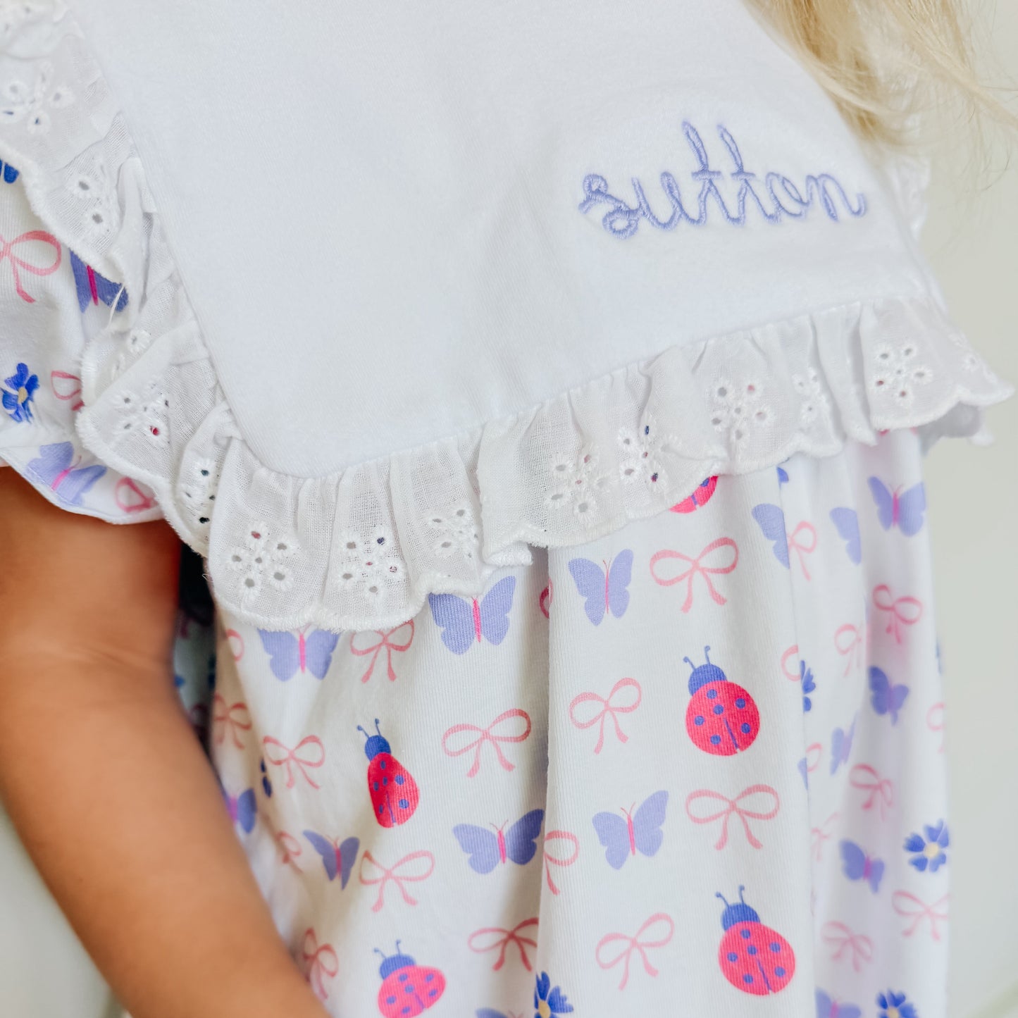 Ladybug Bib Collar Dress