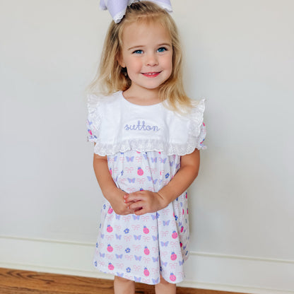 Ladybug Bib Collar Dress
