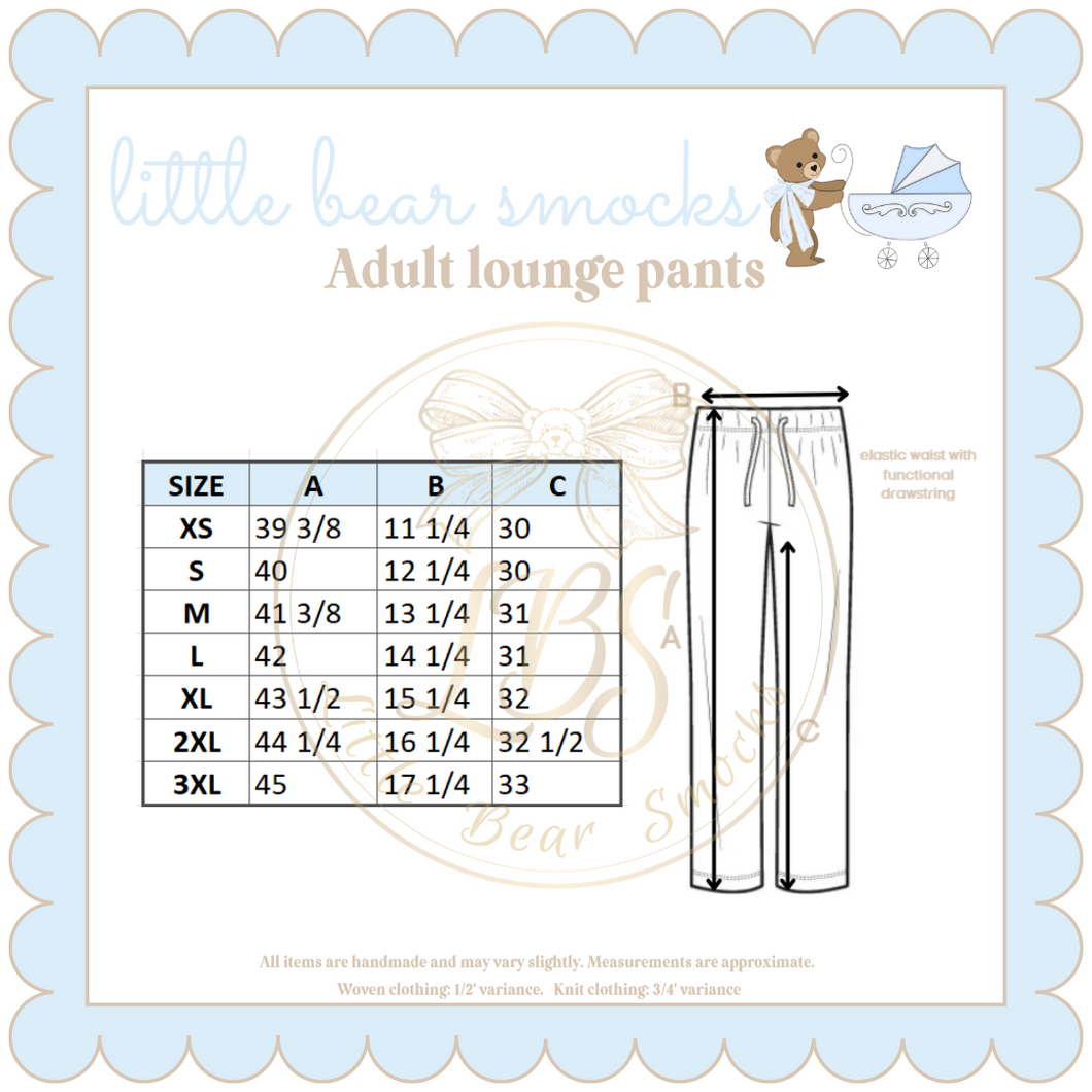 ADULT LOUNGE PANTS