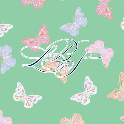 Blythe Butterflies Name Smocked BTS Collection