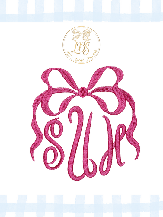 BOW MONOGRAM