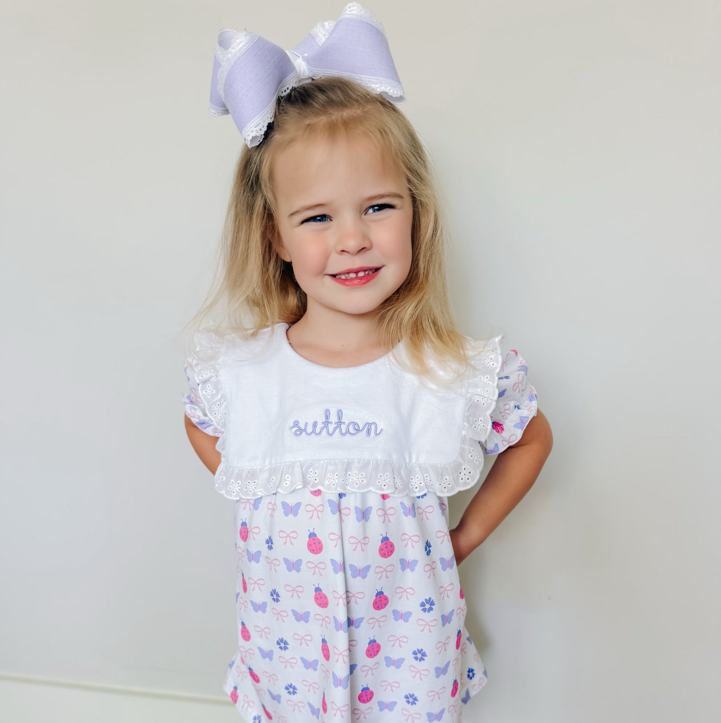 Ladybug Bib Collar Dress