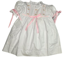 Load image into Gallery viewer, GIRLS ROSETTE HEIRLOOM DRESS