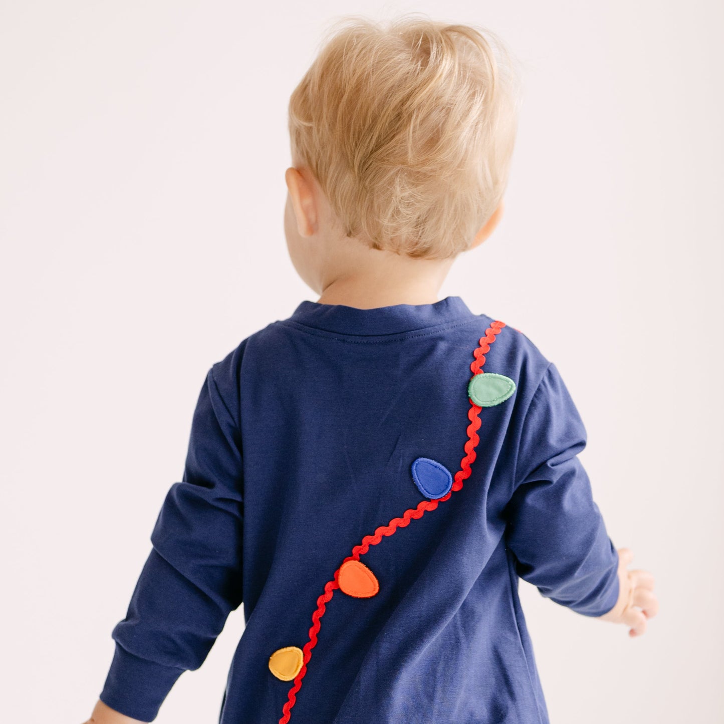 Boys Christmas Lights Jogger Set