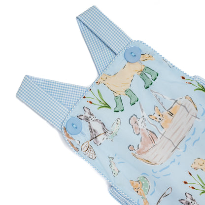 Fishing Puppies Sunsuit