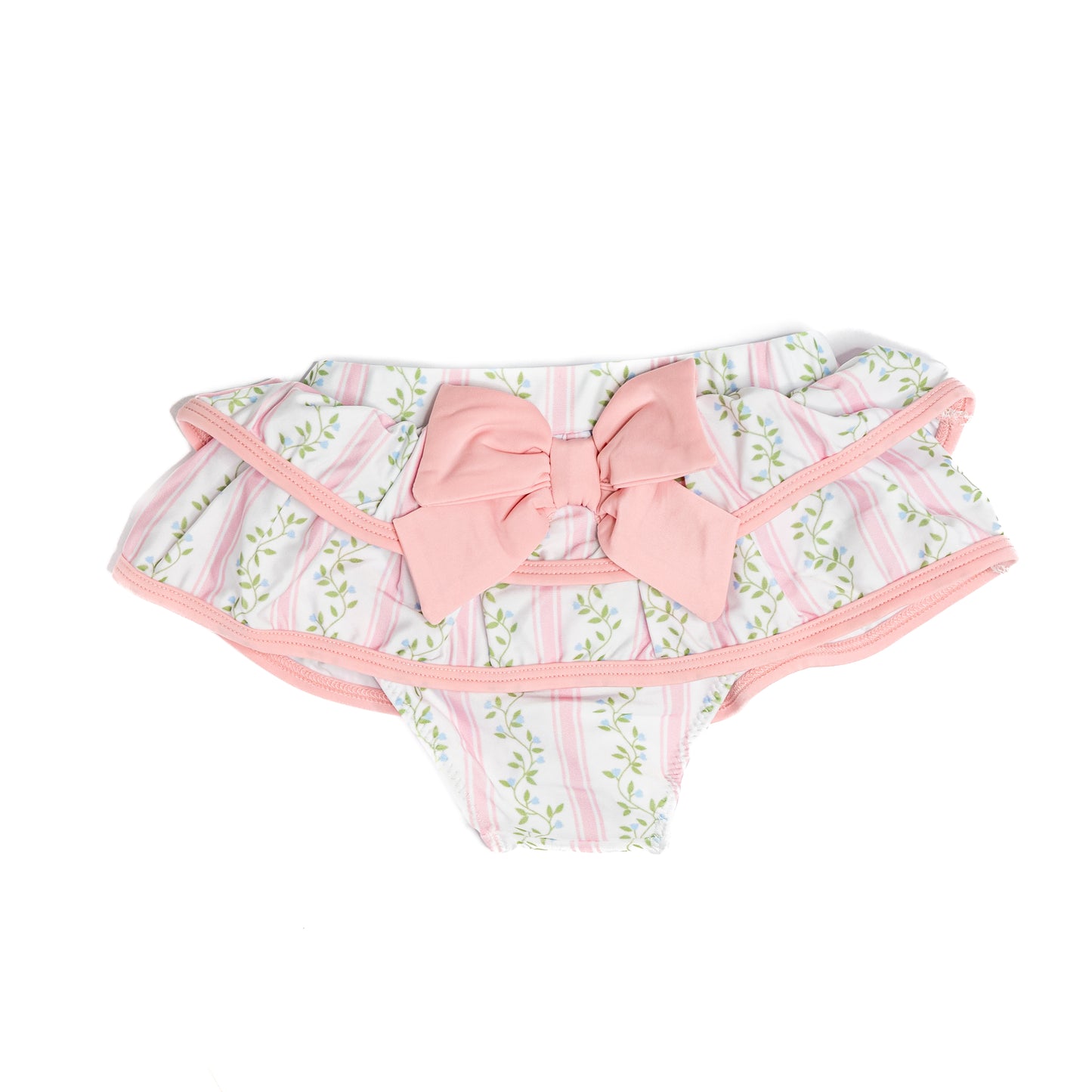 Pink Vines 2PC Skirted Swim