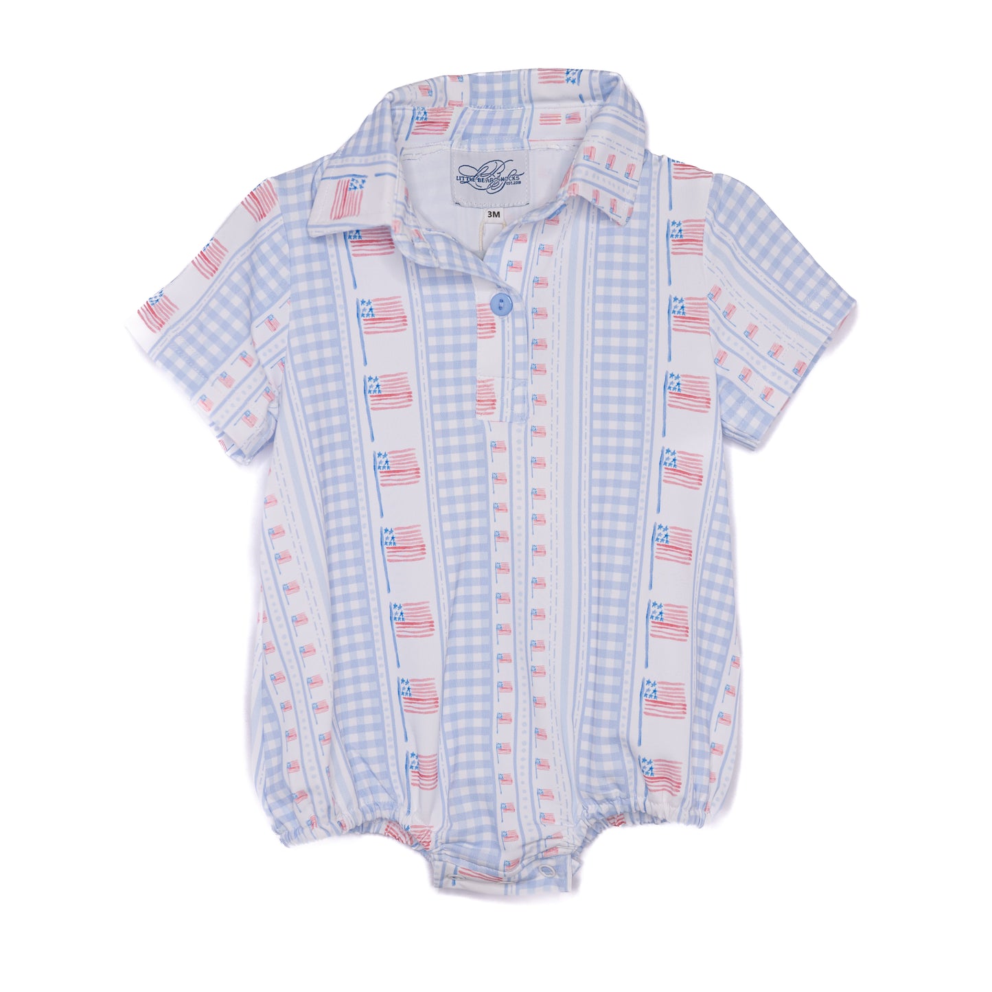 Boys Pastel & Patriotic Bubble