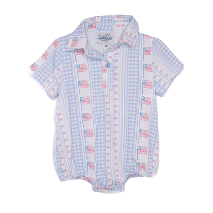 Boys Pastel & Patriotic Bubble