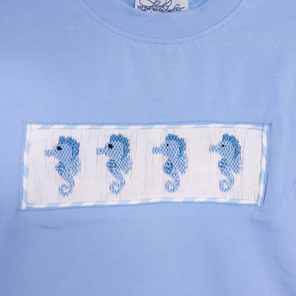 Boys Smocked Seahorses Short Set
