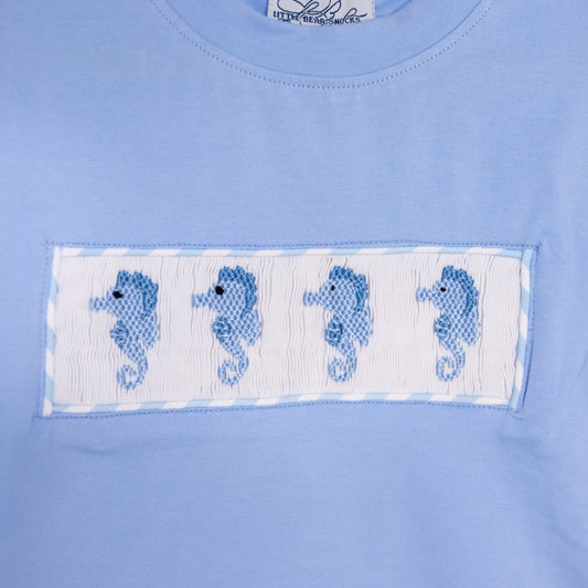 Boys Smocked Seahorses Short Set