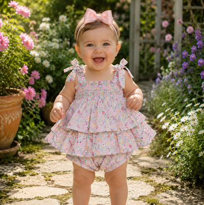 Margo Floral Diaper Set