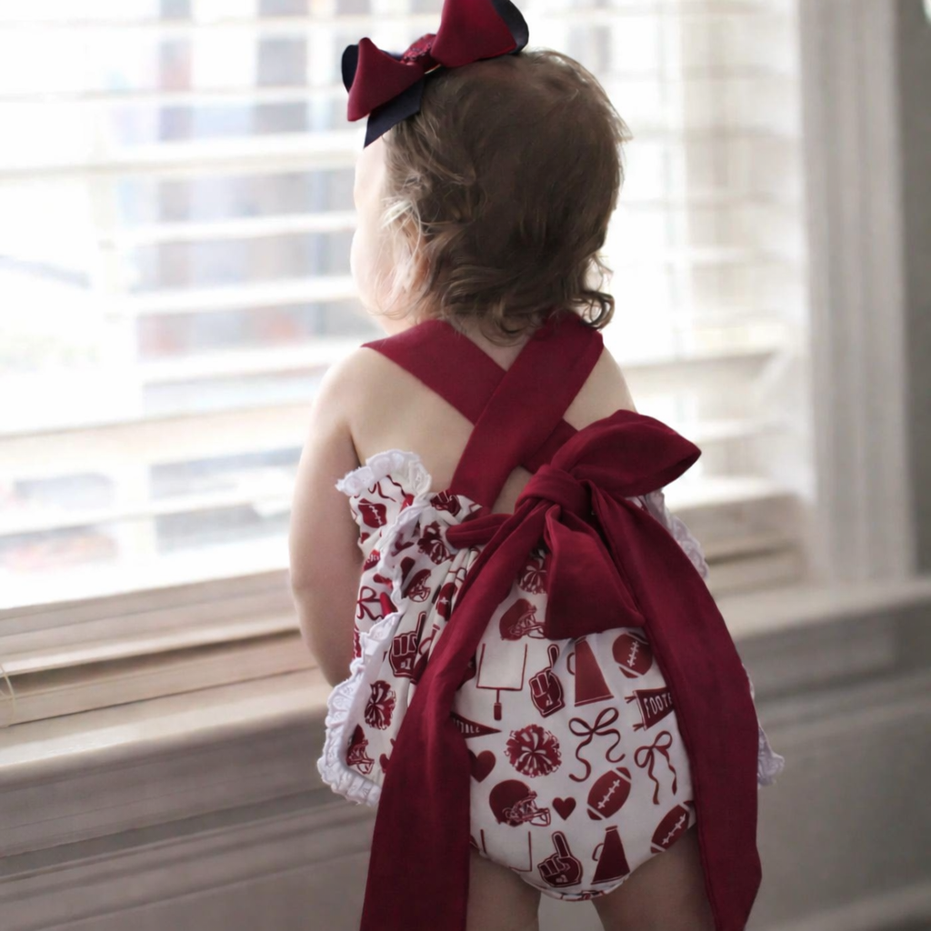 Maroon Go Team Sunsuit