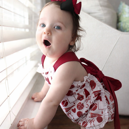 Maroon Go Team Sunsuit