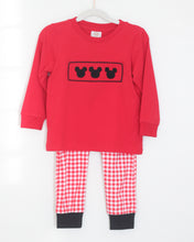 Load image into Gallery viewer, BOYS SMOCKED MOUSE JOGGER SET