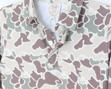 Load image into Gallery viewer, CAMO LONG SLEEVE POLO