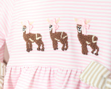 Load image into Gallery viewer, GIRLS FRENCH KNOT DEER LEGGING SET