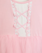 Load image into Gallery viewer, PINK TULLE &amp; LACE LEOTARD