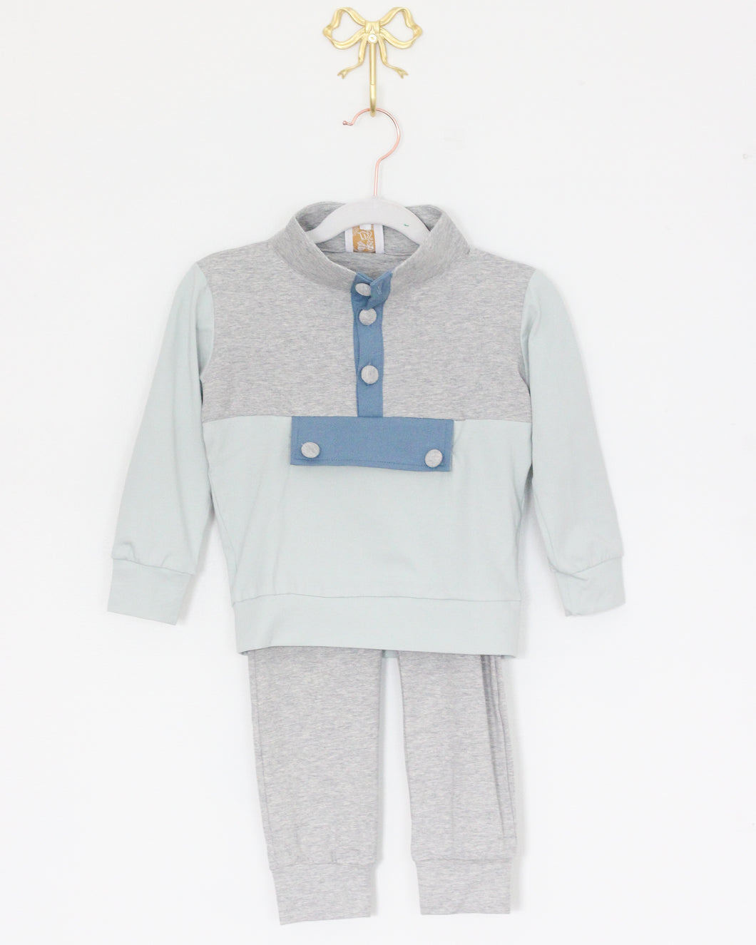 BOYS COLORBLOCK JOGGER SET