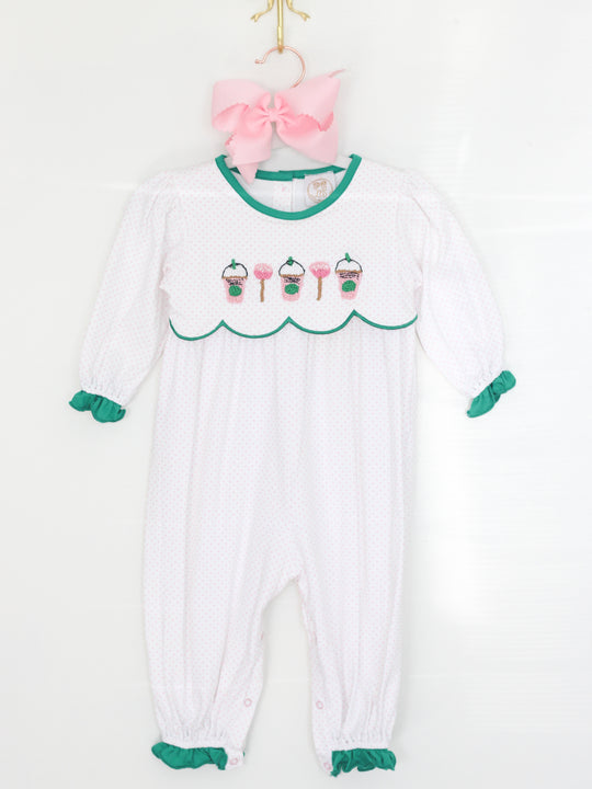 GIRLS CAKE POP ROMPER