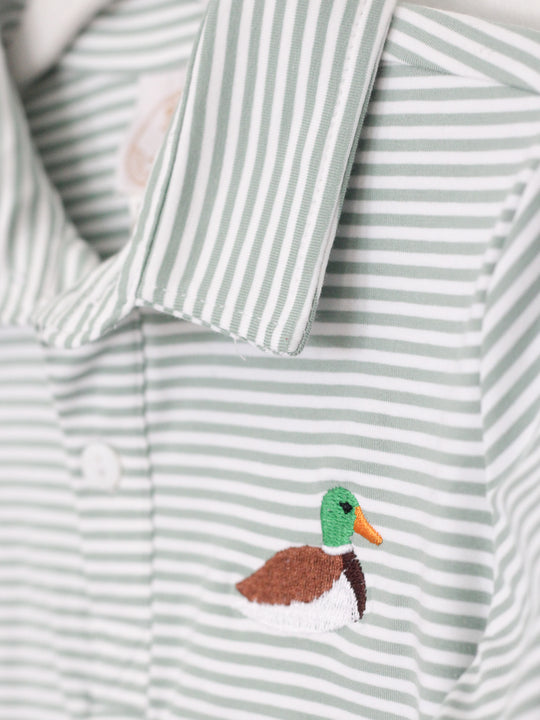 MALLARD STRIPED POLO