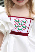 Load image into Gallery viewer, HOLLY SMOCKED TAFFETA DRESS