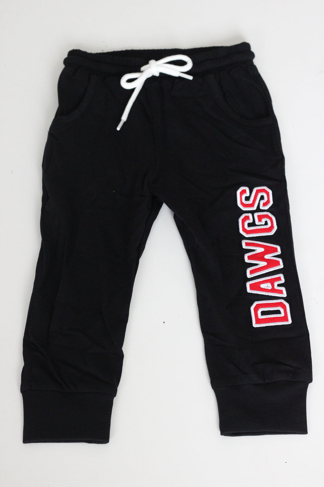 BOYS BLACK DAWGS JOGGERS