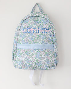 WESLIE FLORAL QUILTED BACKPACK