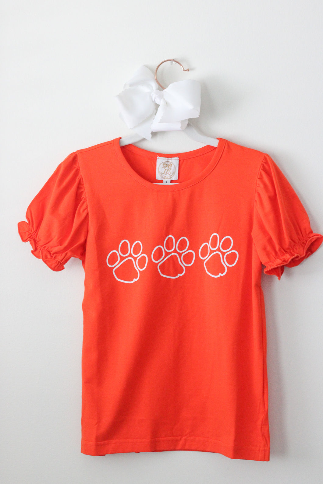 CLEMSON SCREEN PRINT GIRLS SHIRT