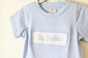 BIG BROTHER SMOCKED SHIRT