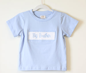 BIG BROTHER SMOCKED SHIRT