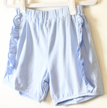 Load image into Gallery viewer, BABY BLUE KNIT RUFFLE SHORT