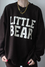 Load image into Gallery viewer, ADULT CHOCOLATE BROWN LITTLE BEAR SWEATSHIRT